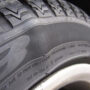 Os perigos de trafegar com pneu com bolhas